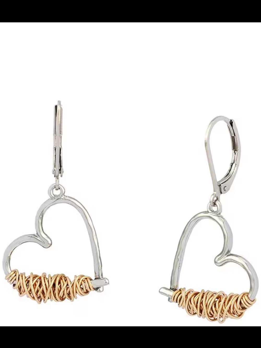 Robert Lee Morris Soho
Heart Drop Earrings